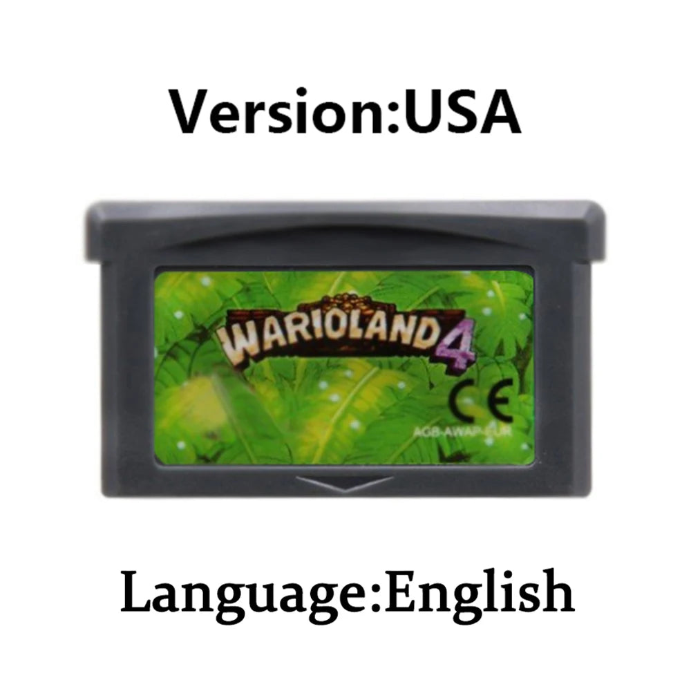 Mario GBA Games cards EUR USA Version