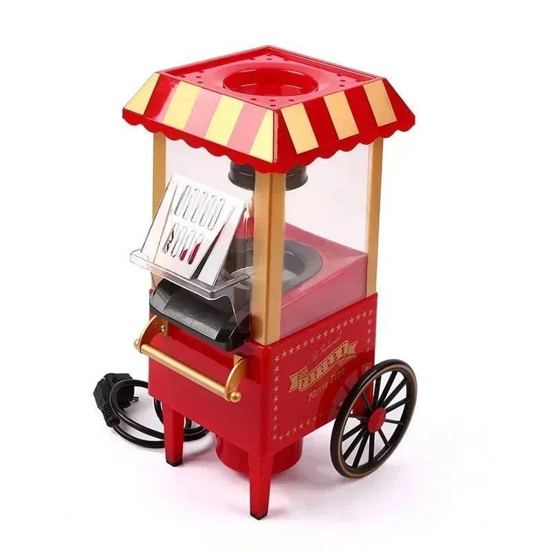Make popcorn effortlessly at home with this fully automatic electric popcorn maker—enjoy the experience of freshly popped corn anytime!