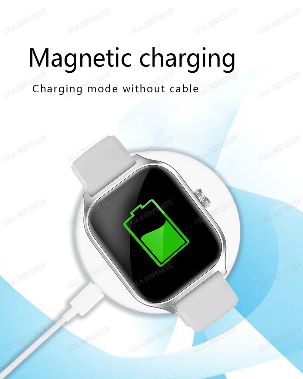 Stay connected and stylish with this versatile smartwatch compatible with both Android and iOS devices!