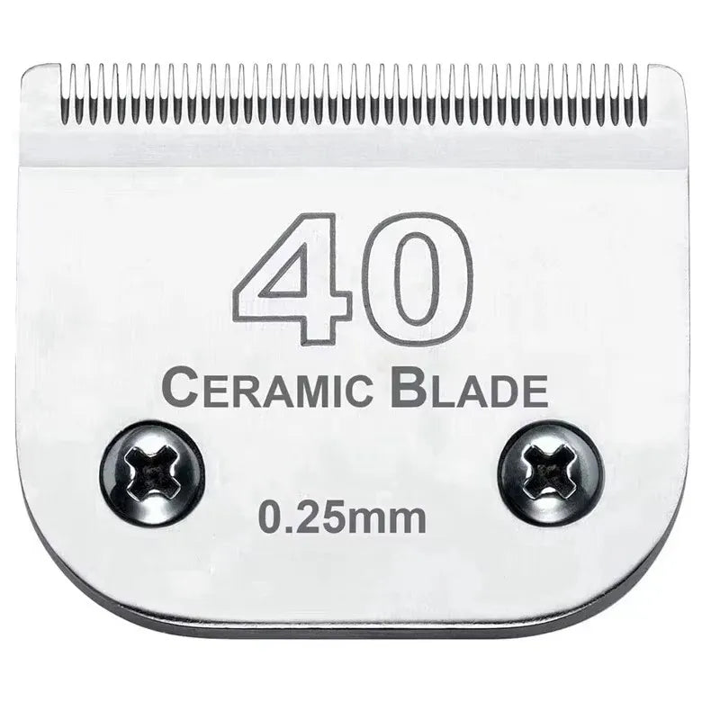 Detachable Pet Dog Cat Grooming Clipper Ceramic Blade Compatible with Most Andis,Oster A5,Wahl KM10 Series Animals Clippers