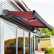 Retractable Awning Electric Awning Motorized Awning Full Cassette Awning Retractable Canopy Outdoor Awning Patio Awning
