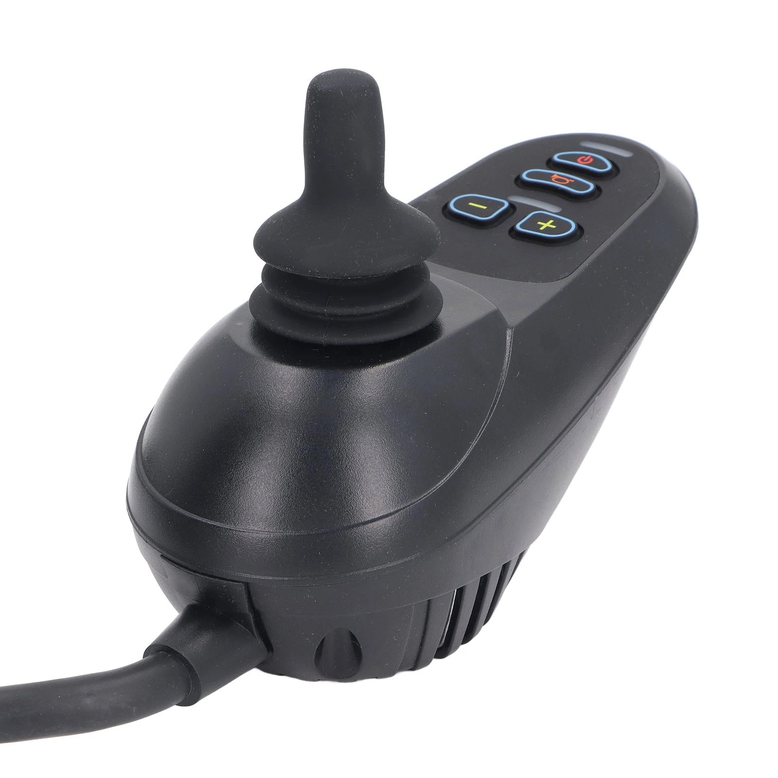 Enhance mobility with this electric wheelchair controller featuring smooth EABS braking, easy speed adjustment, and a responsive joystick for precise maneuvering and safe parking!