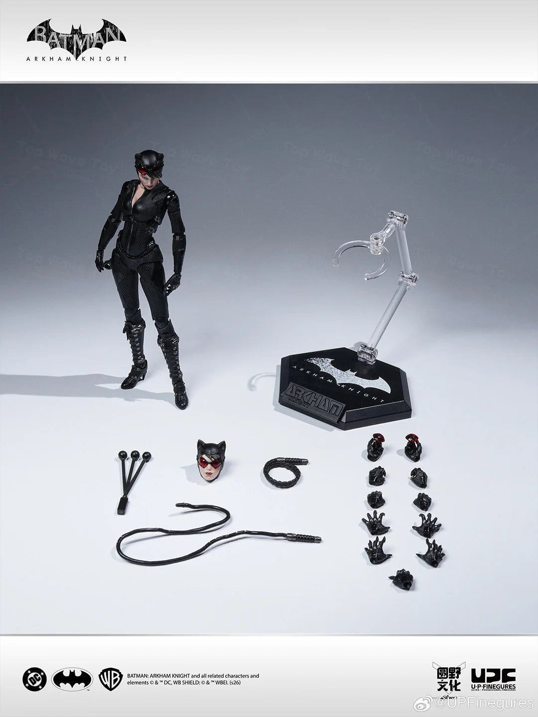 Brand New In Stock Batman Arkham Knight Action Figure LPZZ 1/12 Scale Soldier Warrior Edition Batman Full Set 6-inches Model Toy