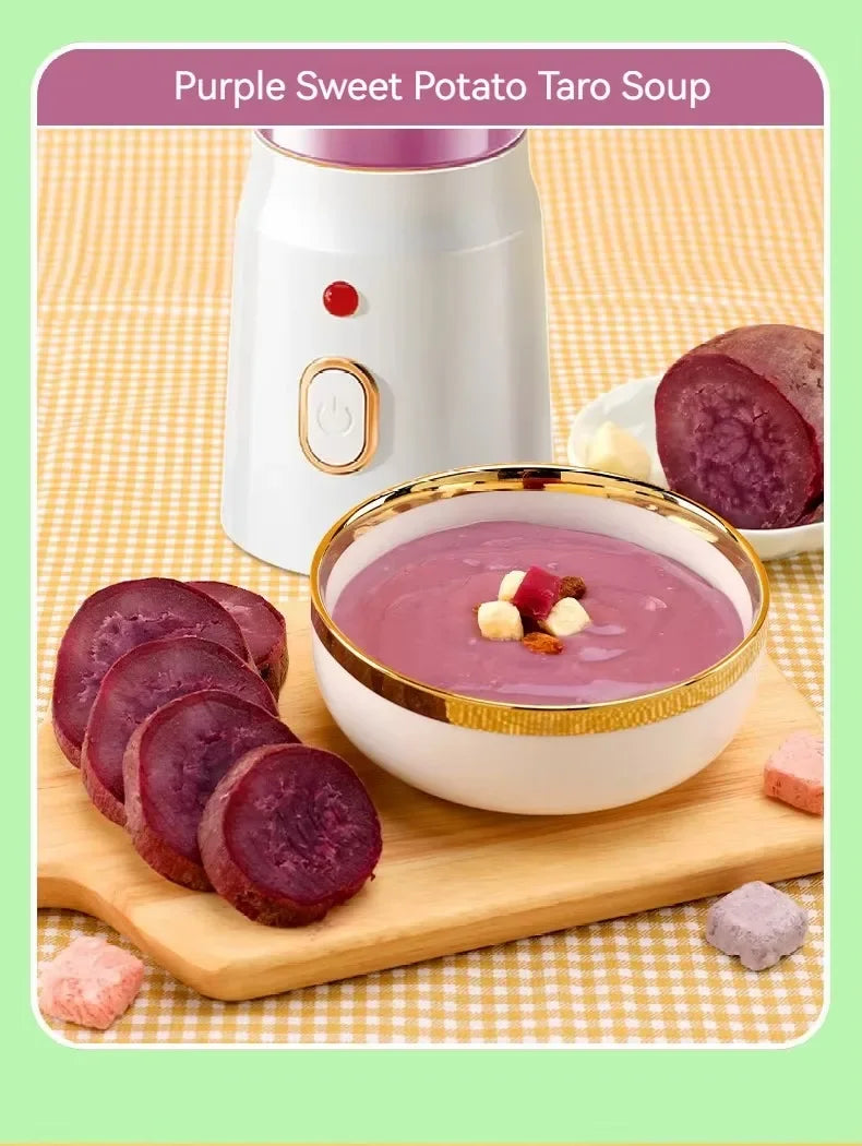 Portable Blender Juicer 450ml Electric Fruit Juicer USB Rechargeable Lemon Orange Fruit Juice Cup Smoothie Blender 2cups