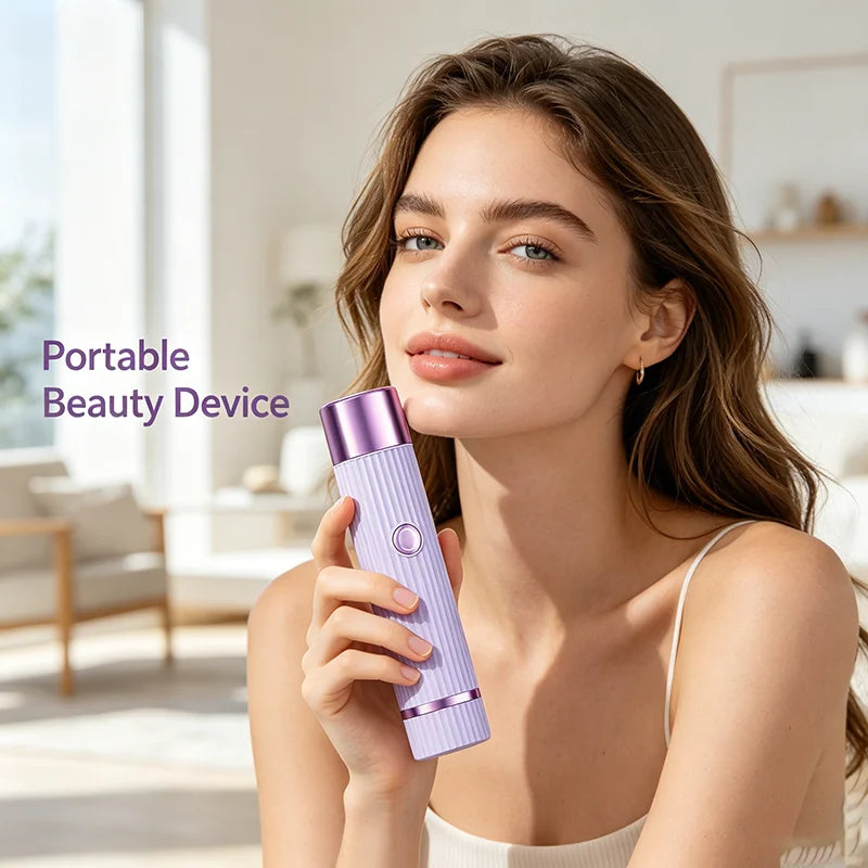 Hair Removal Ladies Double-Head Shaver Pubic Hair Plucking Trimmer Electric Shaver Hair Removal Hair Removal Instrument