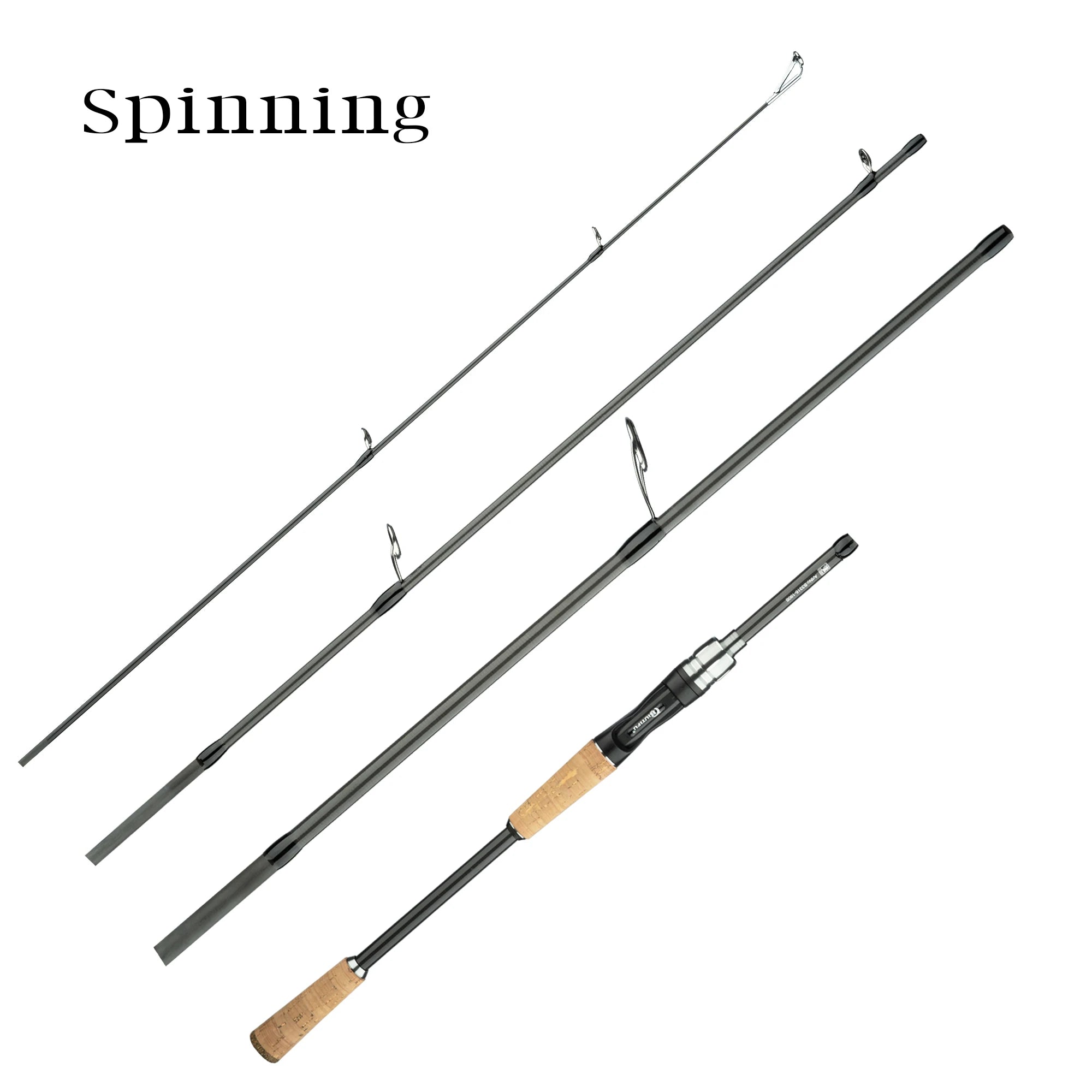 BIUTIFU Traveller Spinning Casting Carbon Fishing Rods Baitcasting Weight 5-35g M Fast Ultralight Lure Trout Mini Goods For Pole
