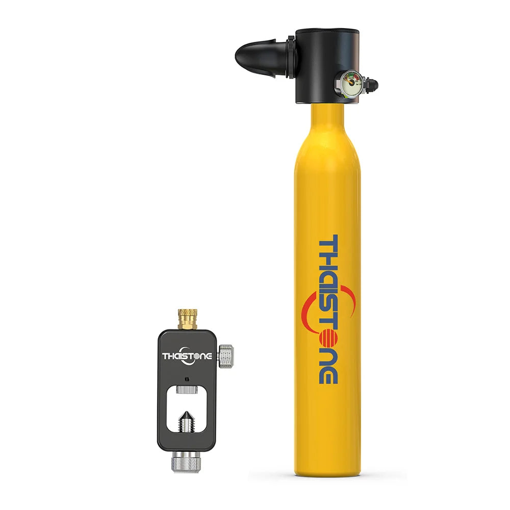 THAIITONEE-Mini Scuba Diving Tank, Underwater Swimming Swimmer, Cylinder Equipment, Dive Bottle, Oxygen, 0.5L, 5-10 Minutes