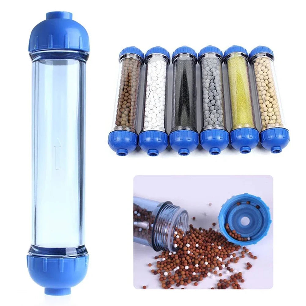Fish Tank Filter Housing Refillable T33 Housing DIY Fill Water Filter Bottle Fittings Water Purifier Aquarium Filter Accessories