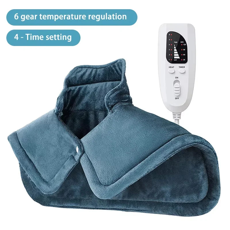Graphene Heating Pad, Neck, Shoulder, and Back Heating Pads, 6 Heating Options,Heater Pain Relief Adjust Temperature Pads