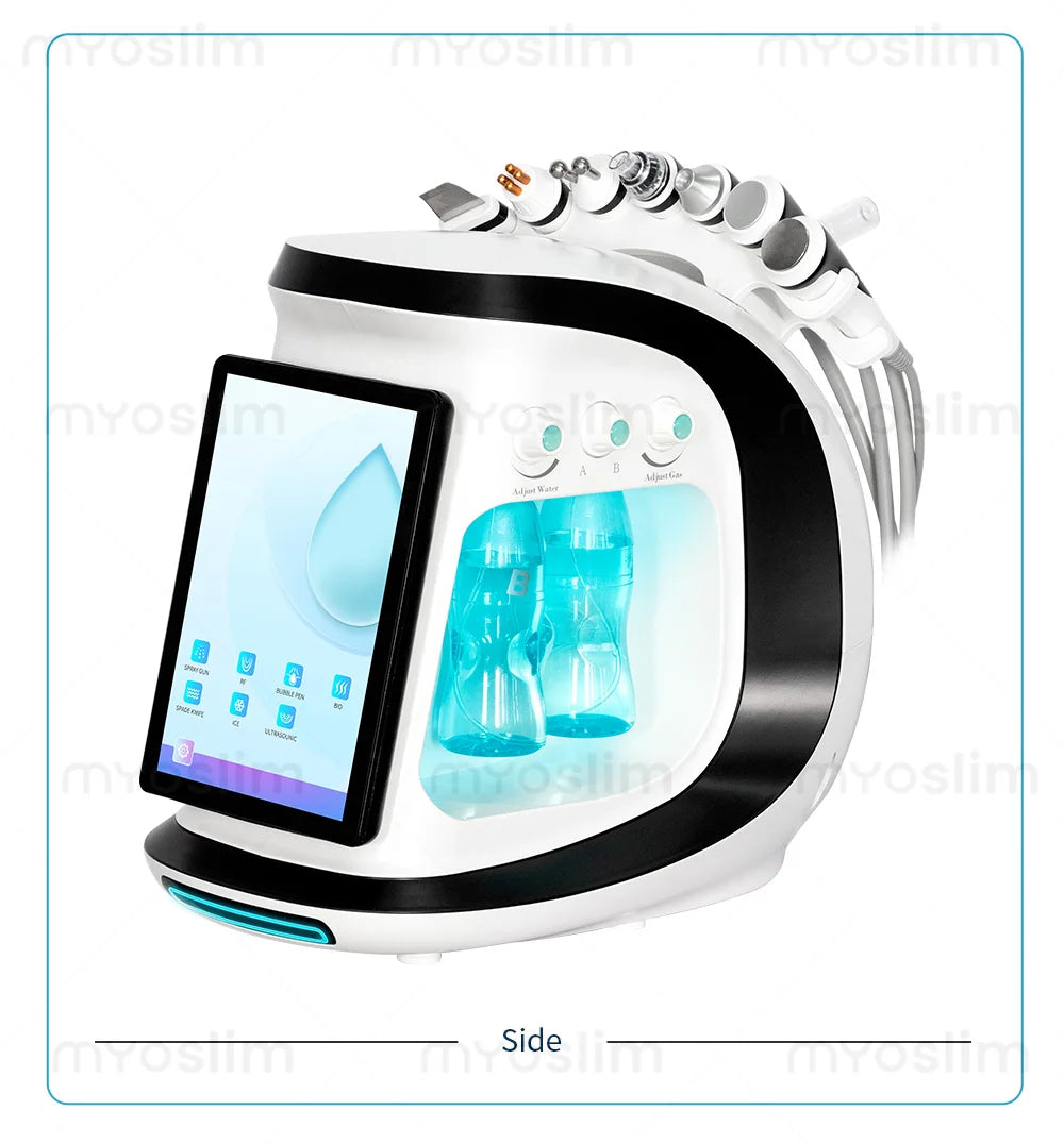 Transform your skincare routine with the 7-in-1 multifunctional beauty machine. Deeply cleanse the skin, remove acne, brighten and whiten, exfoliate, and combat the signs of aging for a revitalized and glowing complexion.