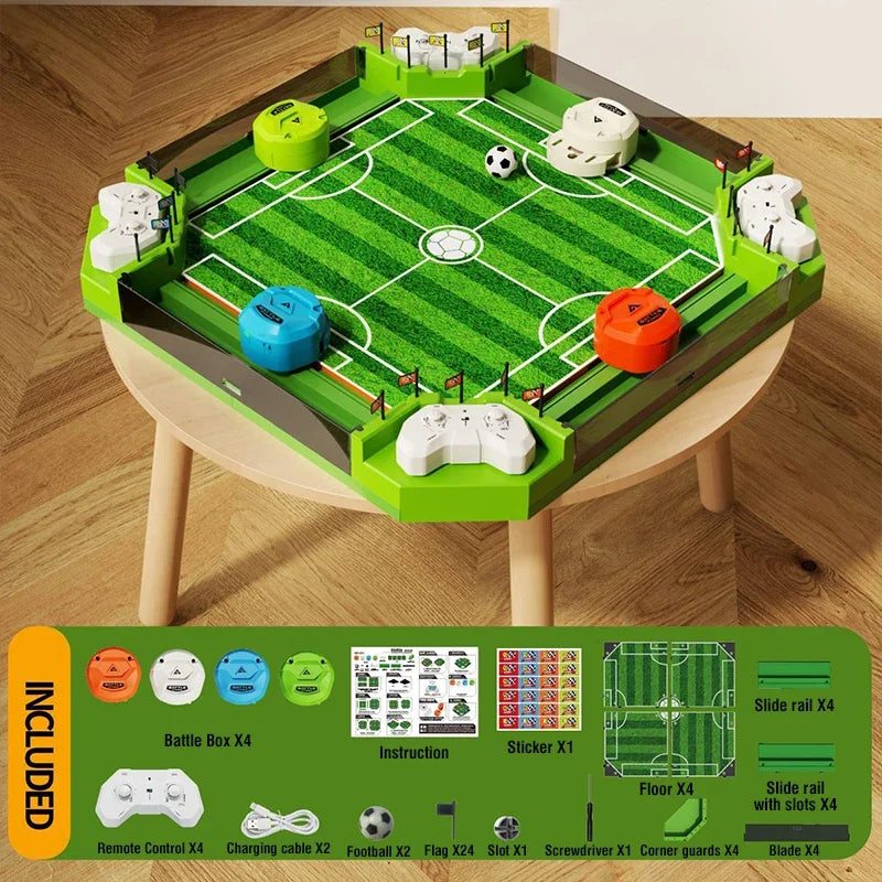 Football Arcade Game for 4 Players Fun Table Game Kids Adults Family Gatherings Home Use with Points System Toys for Boys Gifts