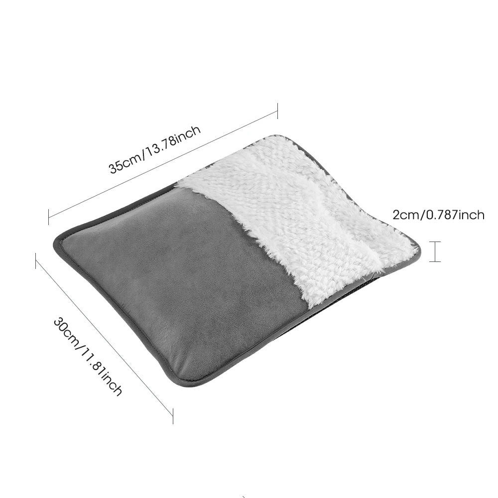 Electric Heating Pad Multifunctional Physiotherapy Heating Blanket Cushion 10 Levels Temperature Timing Body Back Warmer Winter