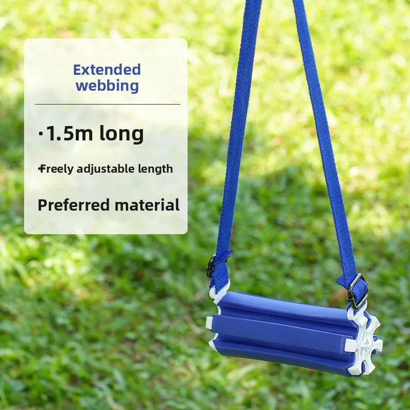 New Portable Golf Club Carrier 6-Club Retainer Clips with Adjustable Strap Lightweight Golf Club Holder for Outdoor Sports