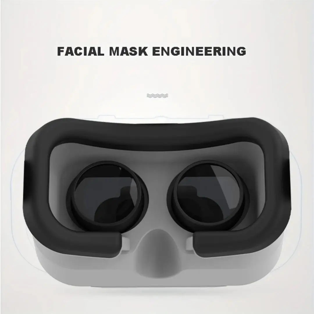 3D VR  G05A Glasses Headset Headmounted Virtual Reality Adjustable VR Glasses for 4.76inches Android And IOS Smart Phones