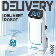 Novel remote-controlled car toys, electric food delivery robots, small item transportation games funny surprisest Christmas gift