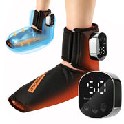 Air Foot Massager With Smart Display Heating Vibration Acupoint Kneading Leg Wrap Recovery Cordless Foot Device For Sports Use