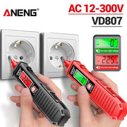 Safely detect live wires with this one-word induction portable smart electric pen tester—featuring NCV sensor and compatible with 50/60Hz for accurate, non-contact voltage testing!