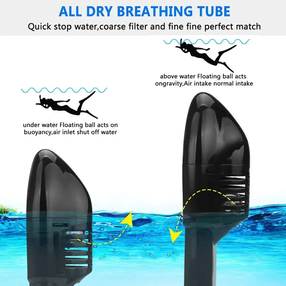 Underwater Scuba Anti Fog XIAOTREE Full Face Diving Mask Snorkeling Respiratory Masks Safe Waterproof Swimming Equipment