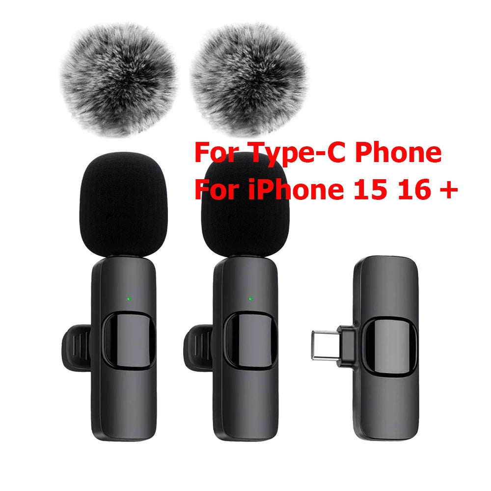 Wireless Microphone For Audio Video Recording