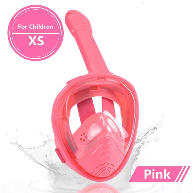 Underwater Scuba Anti Fog XIAOTREE Full Face Diving Mask Snorkeling Respiratory Masks Safe Waterproof Swimming Equipment