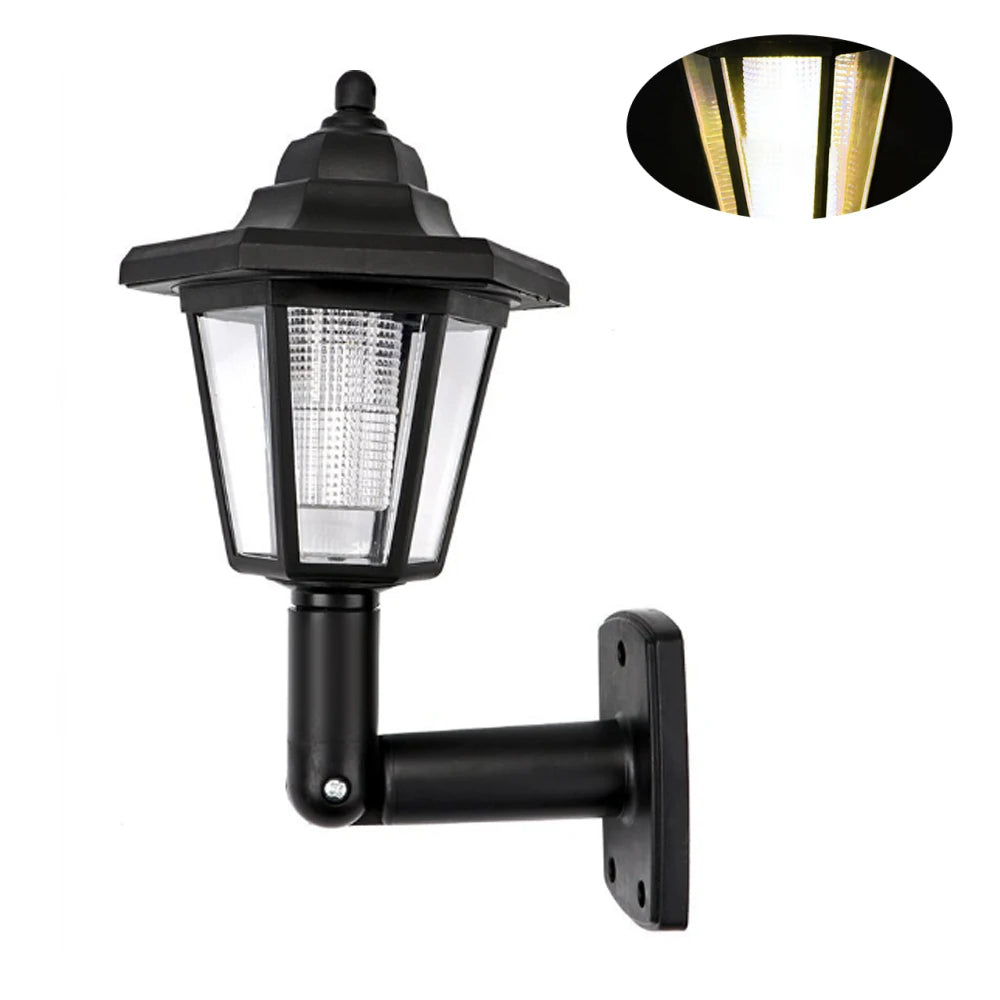 Garden Lights Outdoor Solar Street Light Lightings Wall Light Fixture Leds for Lighting Outdoor Gardens Decoration Led Exterior