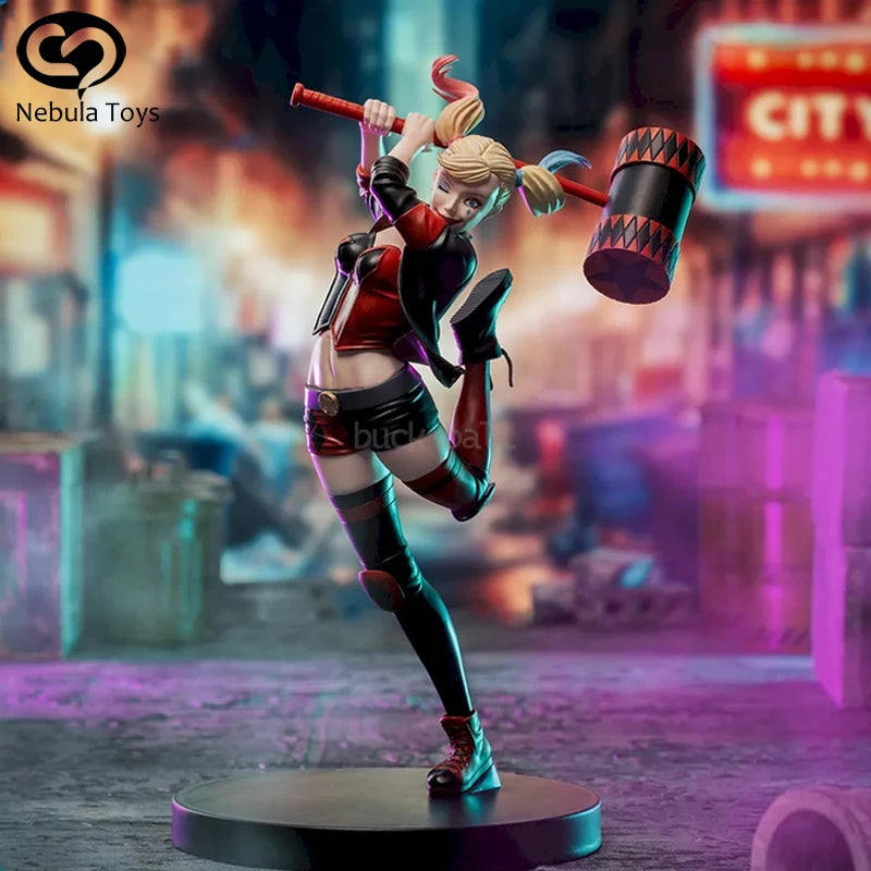 Harleen Quinzel Action Figure Genuine Sega Harley Quinn Figures Model The Clown'S Girl Statue Customized Toys Kid Birthday Gifts