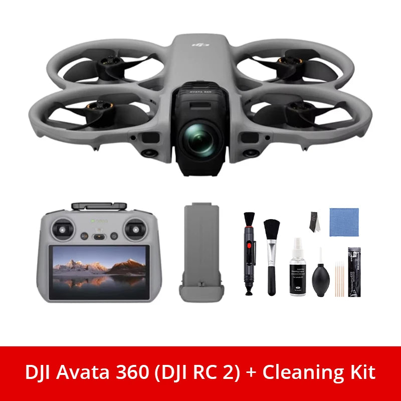 DJI Avata 360 360° Panoramic FPV Drone With Camera & Optional Accessories Drones 4K Professional 8K HDR Video 1-Inch Sensor All-Round Obstacle Avoidance