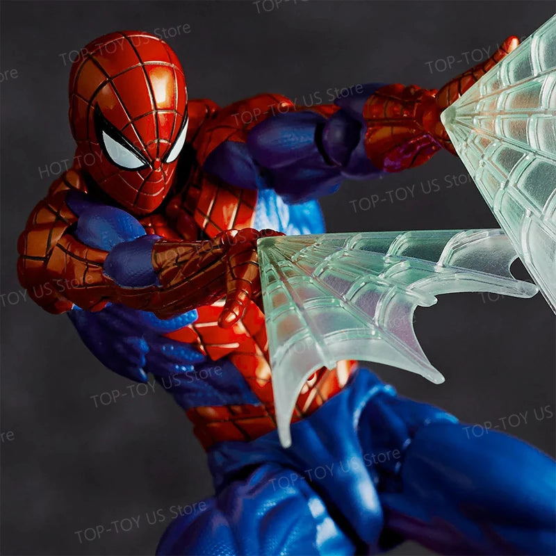 Original Ct Toys Spiderman 2.0 Figure Amazing Yamaguchi Spider-Man Agent Venom Mafex Anime Action Figure Customized Gifts Toys