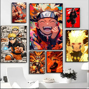 Naruto Anime Poster Rock Lee HD Canvas Wall Art Waterproof Print For Bedroom Living Room Home Decor Gift