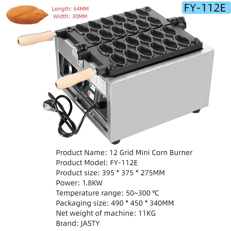 Souffle Machines Waffle Maker Machine Electric Egg Puffs Bubble Machine Corn Snack Equipment Kitchen Home Use Flowing Cake Puff