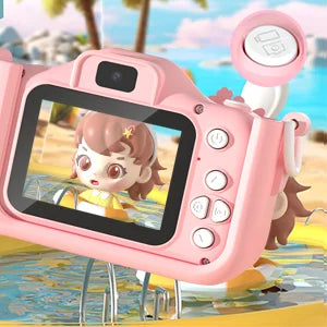 Capture every moment with this 1080P HD children’s digital video camera—featuring a 2.0-inch screen, perfect for toddlers to explore photography and video!