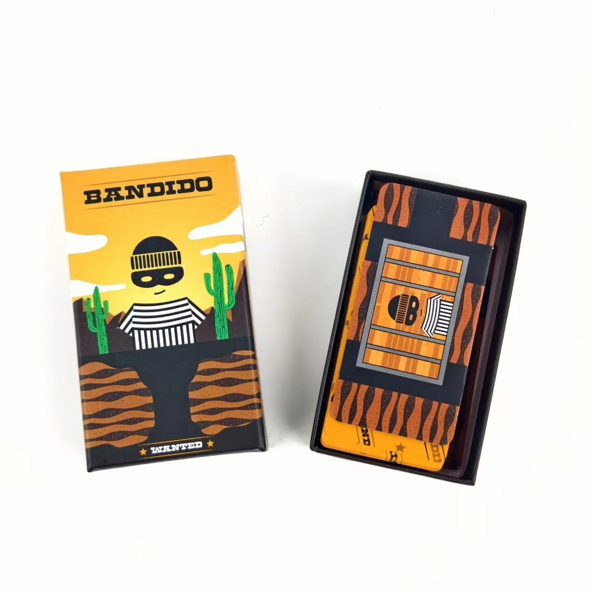 Hot Bandido Bandida Family Strategy Card Game 1-4 Players Party Fun Chinese English Explanations Christmas Bilingual Game Night