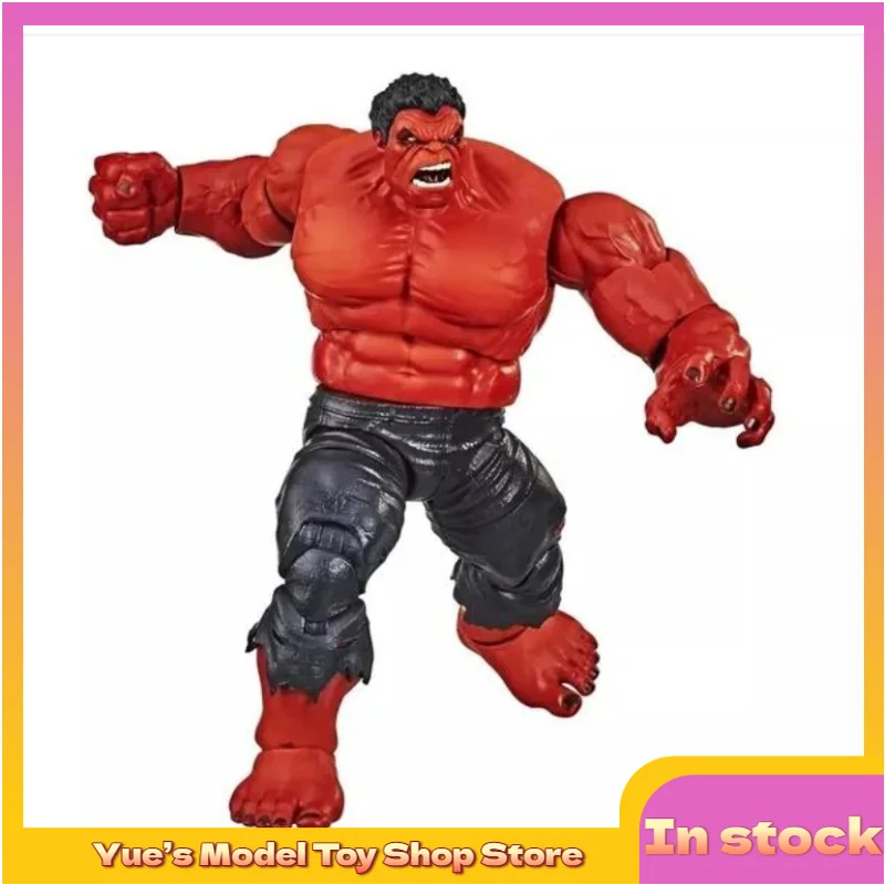 【In Stock】Hasbro 6-inch Marvel Legends Marvel Red Hulk Action Figure Anime Model Toy Collection Gift