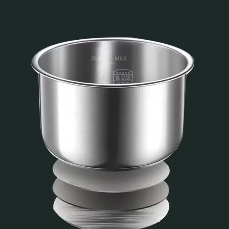 Stainless steel liner without coating ceramic glaze liner rice cooker rice cooker electric pressure cooker inner bowl 4L 5L 6L