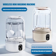 2025 wireless mini digital washing machine, rechargeable portable intelligent small underwear and sock specific washing cup 1.5L