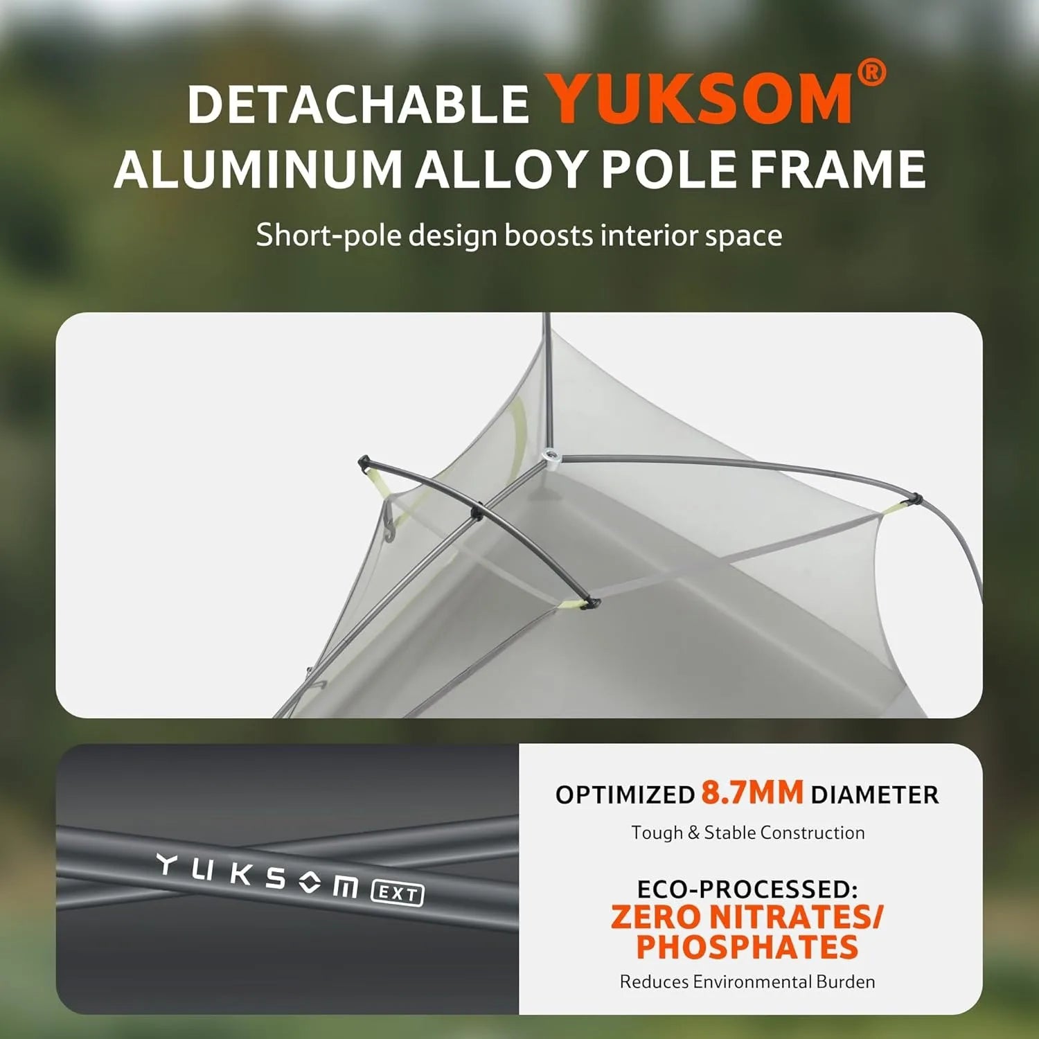 Naturehike Star Trail EXT Hiking Tent Outdoor Camping Ultralight Rainstorm Protection Wild Tent 1 2 Person 0D Nylon Backpacking Tent