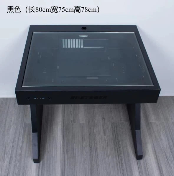 Computer Chassis Integrated Table, Two Hosts Can Be Installed for Two People, Cool Large Chassis Table,