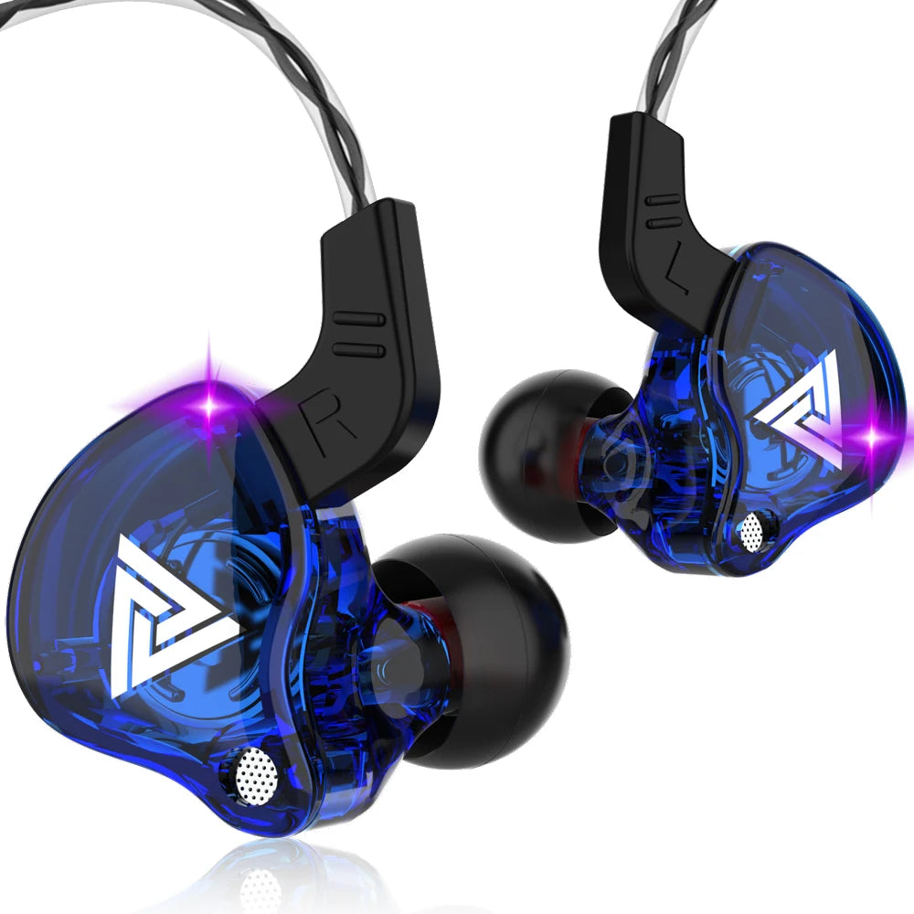 Experience immersive sound with these in-ear earphones featuring 6 dynamic driver units—offering stereo HIFI, deep subwoofer bass, a built-in mic, and perfect for sports and monitoring!