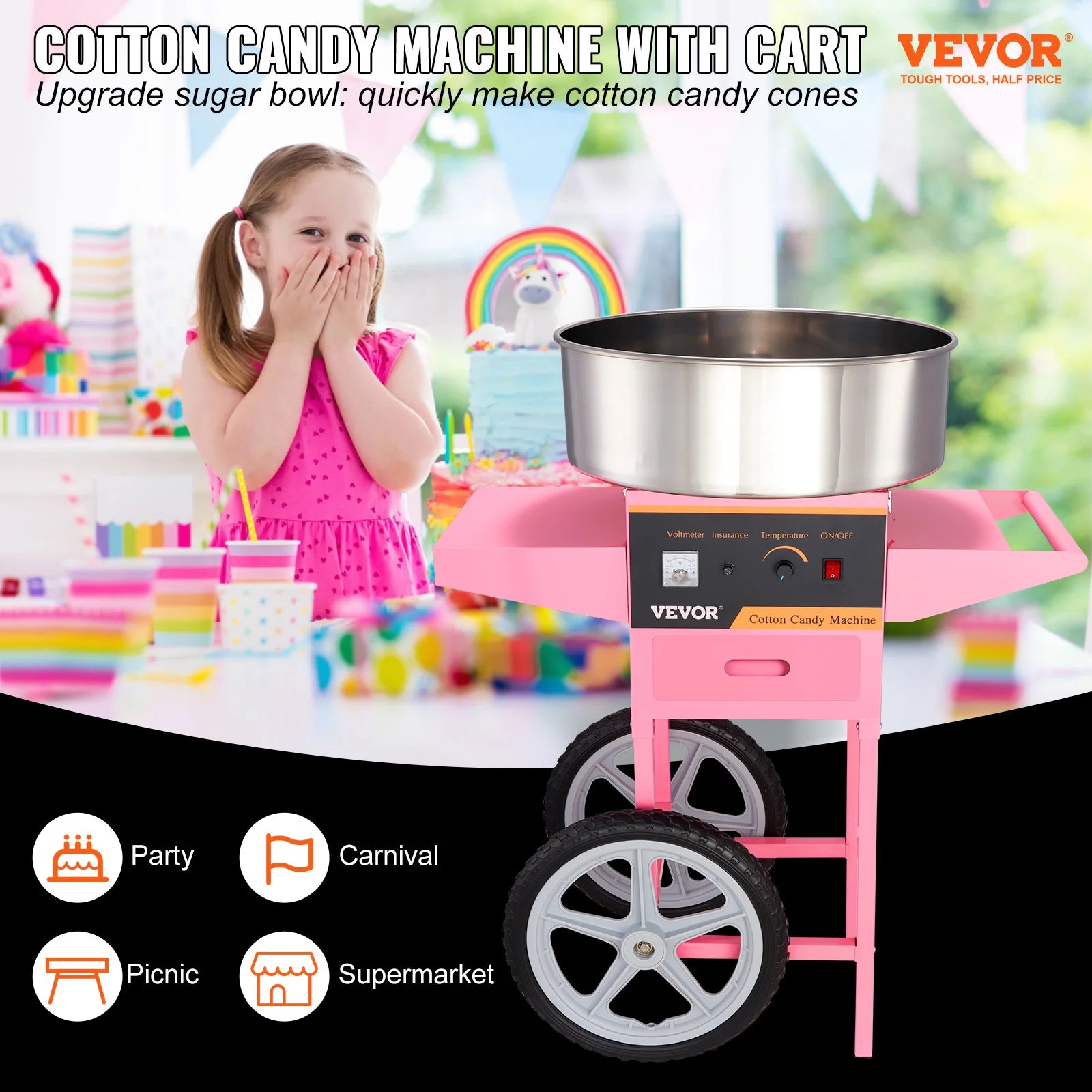Electric Cotton Candy Machine