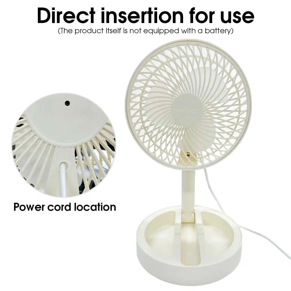 USB Direct Plug-in Small Fan