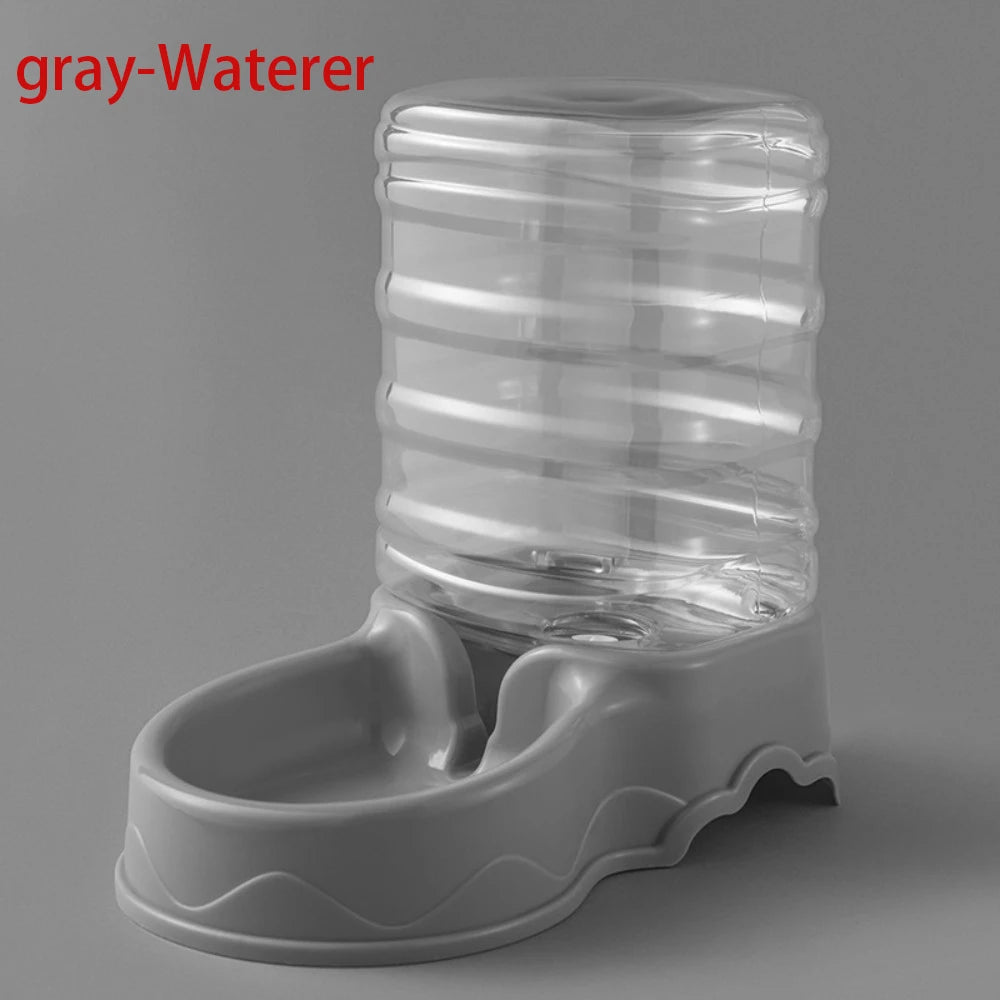 Keep your pets happy and hydrated with this automatic pet feeder and water fountain combo—fresh food and water anytime!