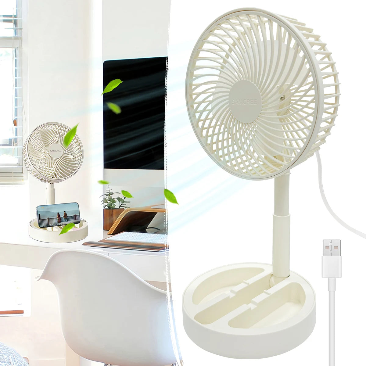 USB Direct Plug-in Small Fan