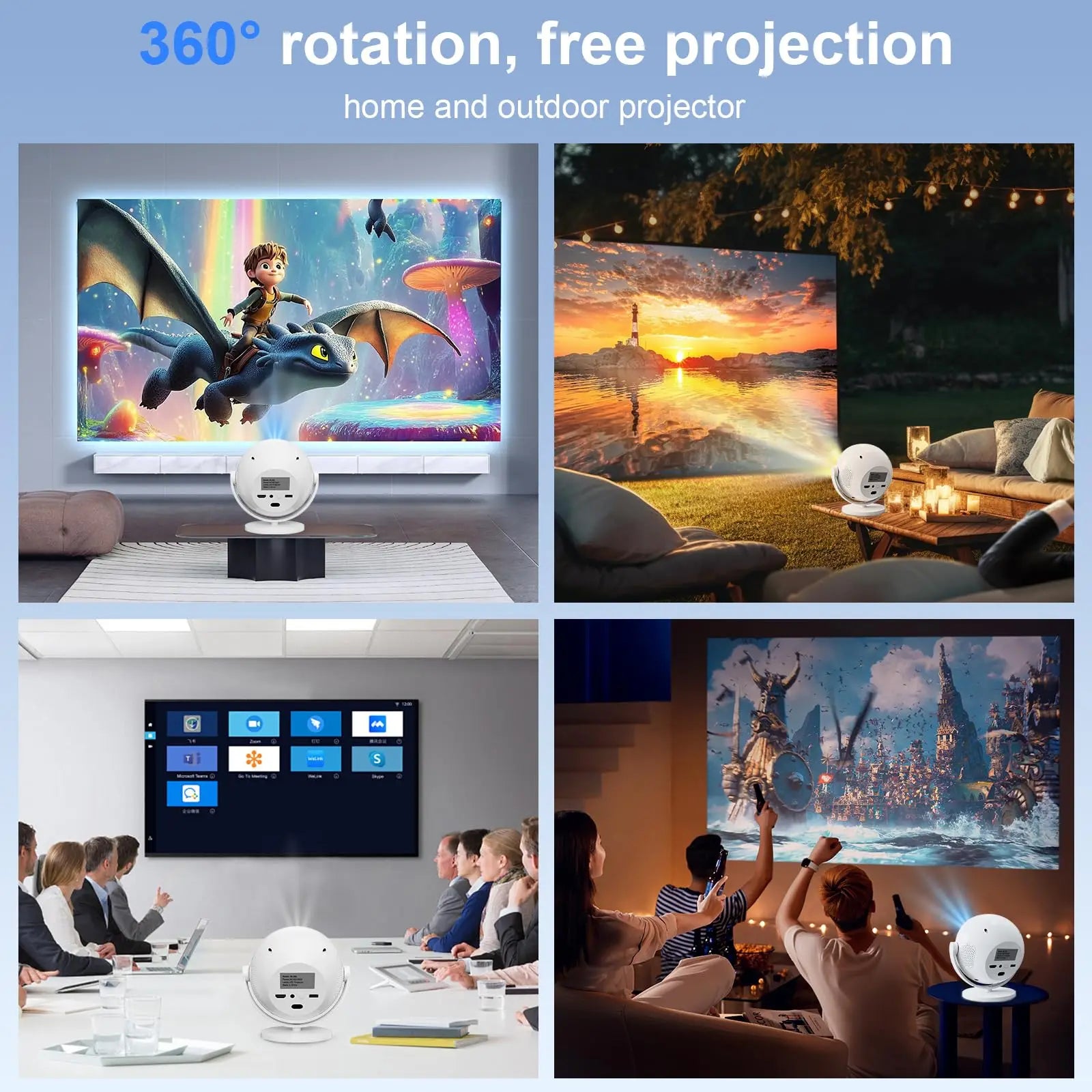 Home Theater 4K Projector