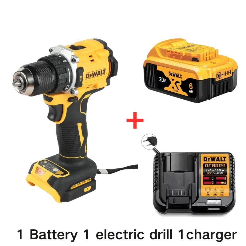 DEWALT DCD805 20V Power Tools Brushless Impact Drill Cordless Electric Screwdriver Multi-Function Hand Drill