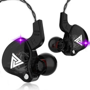 Experience immersive sound with these in-ear earphones featuring 6 dynamic driver units—offering stereo HIFI, deep subwoofer bass, a built-in mic, and perfect for sports and monitoring!
