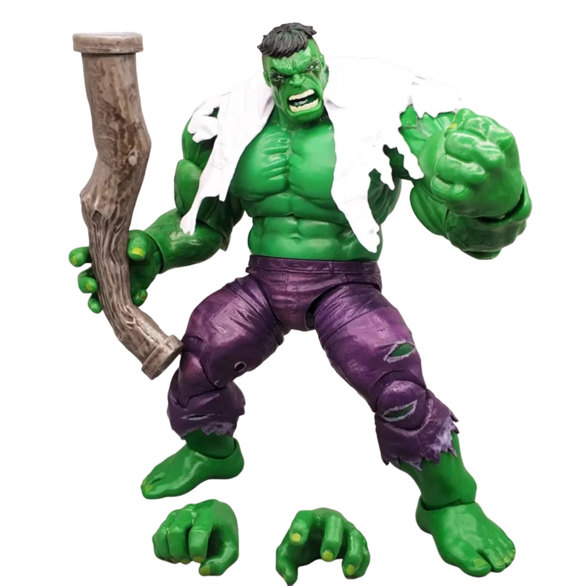 Marvel Legends 80th Anniversary Incredible Hulk with Tube 8" Loose Action Figure