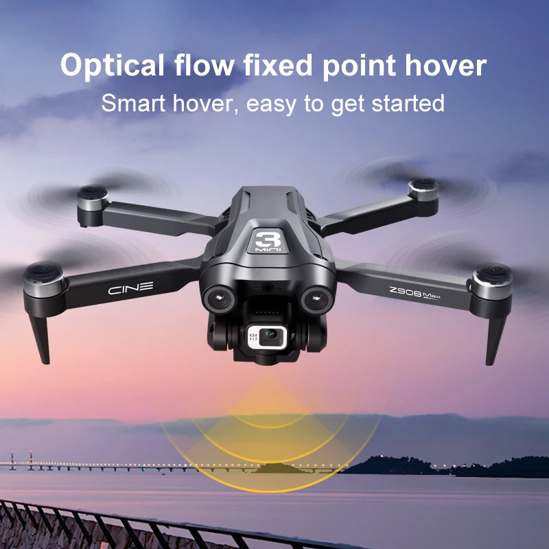 Lenovo Z908 Pro max Drone 4K Professional HD Dual Camera Dron Brushless Motor 5G WIFI FPV RC Quadcopter Helicopter Toys