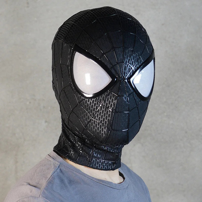 Handmade Spider-Man 2 Movie Accuracy Garfield Version Cosplay Mask Peter Parker Handicraft Collectible Item For Gift
