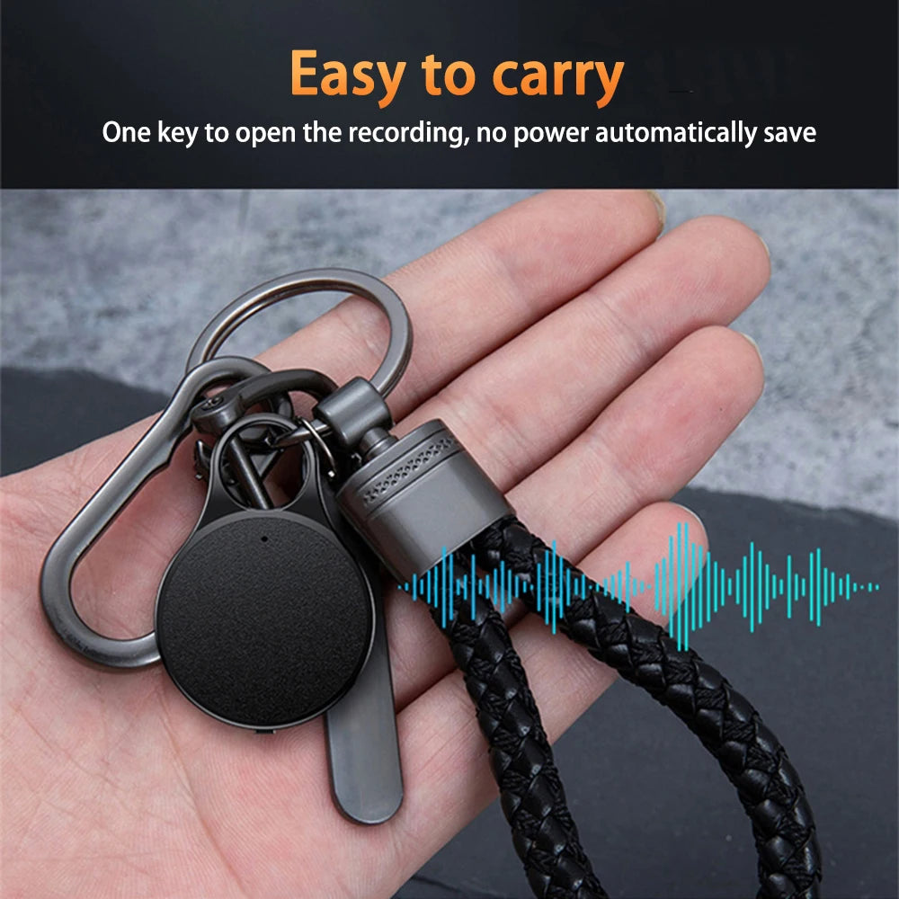 Capture important moments discreetly with this mini voice recorder pendant—small, stylish, and ready when you are!