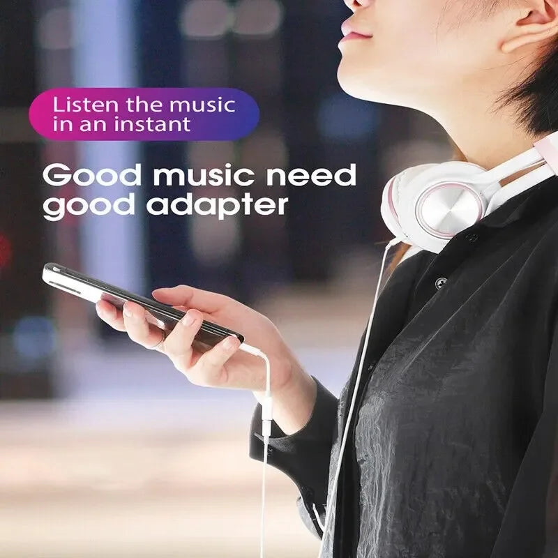Lighting Headphone Adapter for iPhone